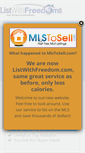 Mobile Screenshot of mlstosell.com